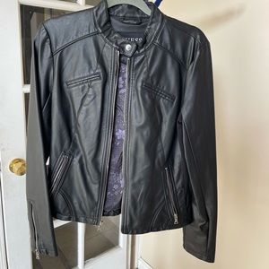 Guess Faux Leather Jacket, M